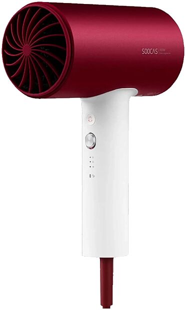 Фен для волос Soocas H5 Anion Hair Dryer (Red) RU с диффузором - 9