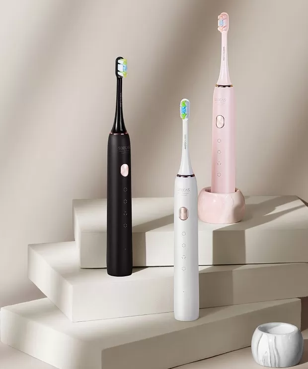 Варианты расцветки корпуса щетки Xiaomi Soocas Sonic Electric Toothbrush X3U