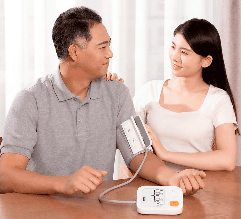 Пример работы тонометра Xiaomi Mijia Electronic Blood Pressure Monitor 